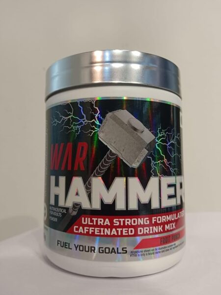 International Protein War Hammer Fruit Punch 360GM (30 SERVING)