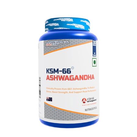 International Protein KSM 66 Ashwagandha (60 Tablets)