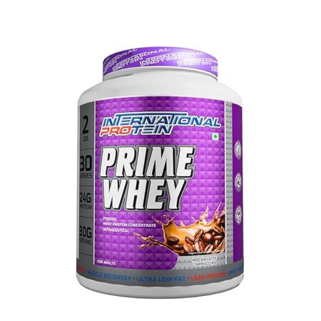 International Protein Prime Whey 900g Mocha Latte Cappucino