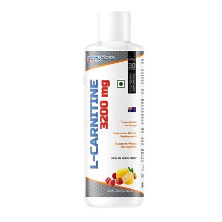 International Protein L-Carnitine Liquid 3200 mg Raspberry Lemonade